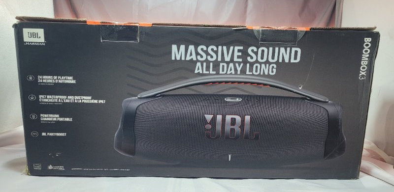 Parlante Jbl Boombox 3 Negro