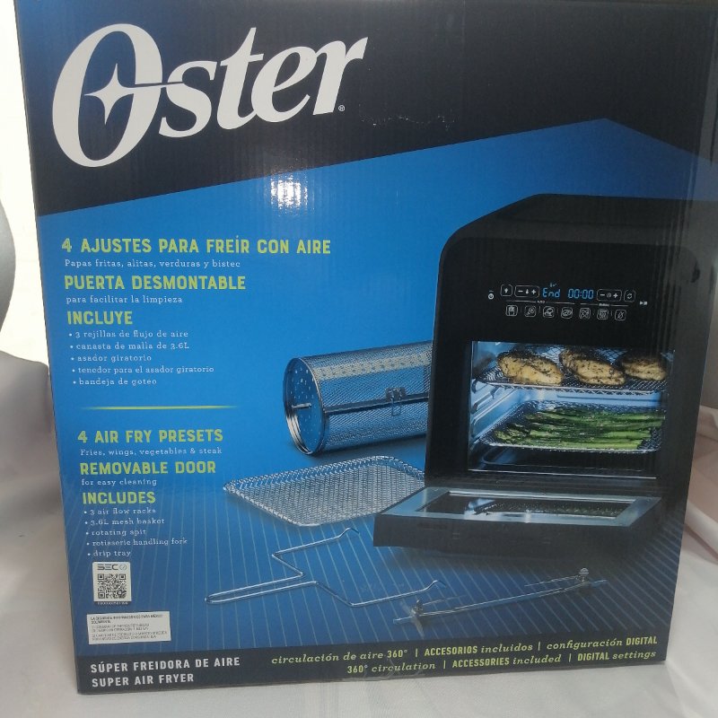 Super Freidora De Aire Oster Ckstafov3 10l