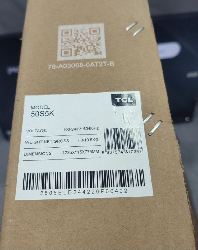 Smart Tv Qled TCL 50s5k 50"