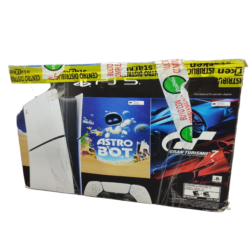 Consola Ps5 Astro Bot+Gt7 Sony Edicion Digital Cfi-2015 Blanco 1tb