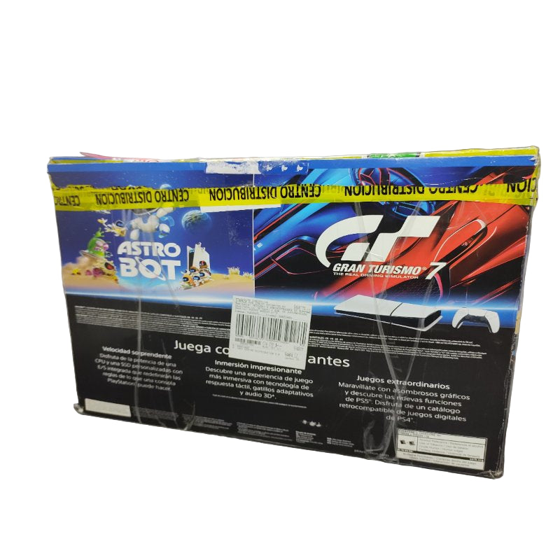 Consola Ps5 Astro Bot+Gt7 Sony Edicion Digital Cfi-2015 Blanco 1tb