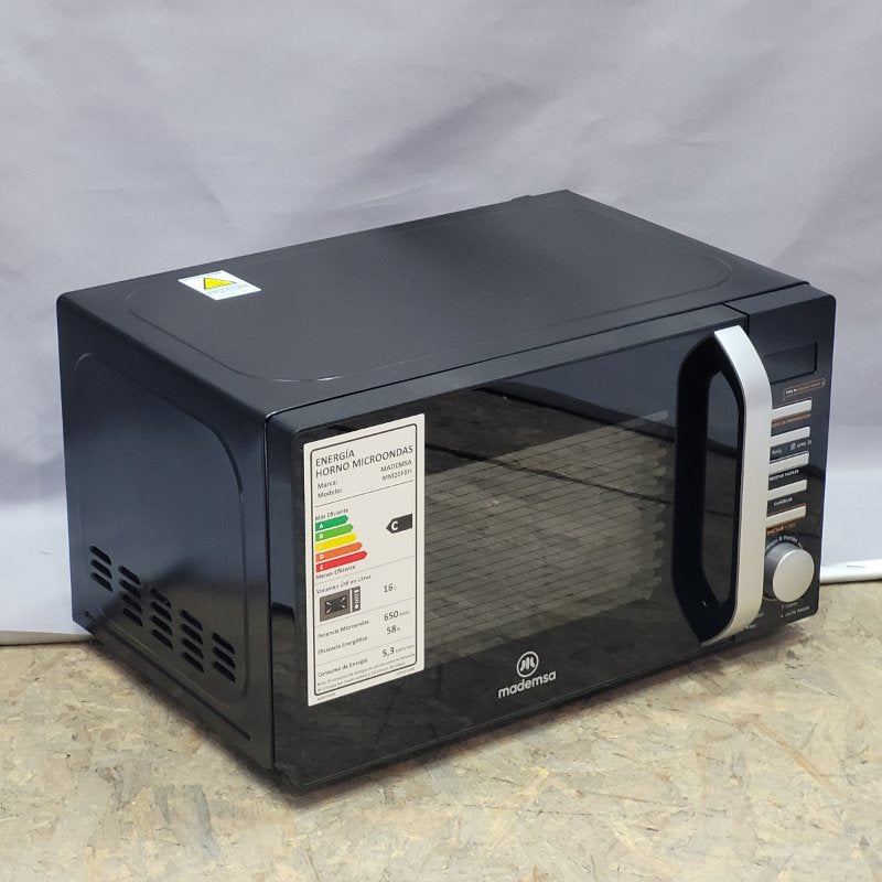 Microondas Digital Mademsa MM20FBH Negro 16L