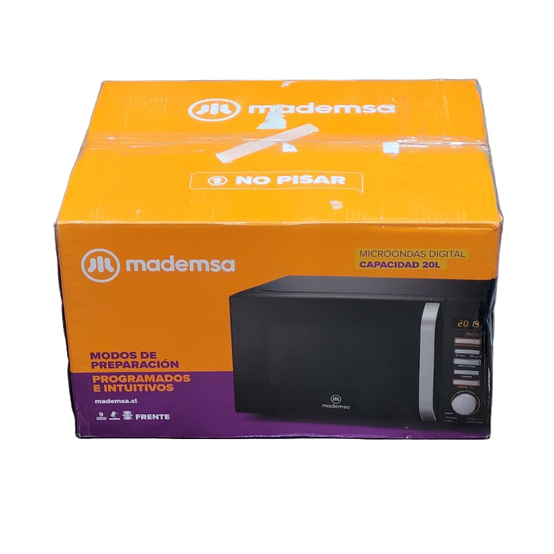 Microondas Digital Mademsa MM20FBH Negro 16L