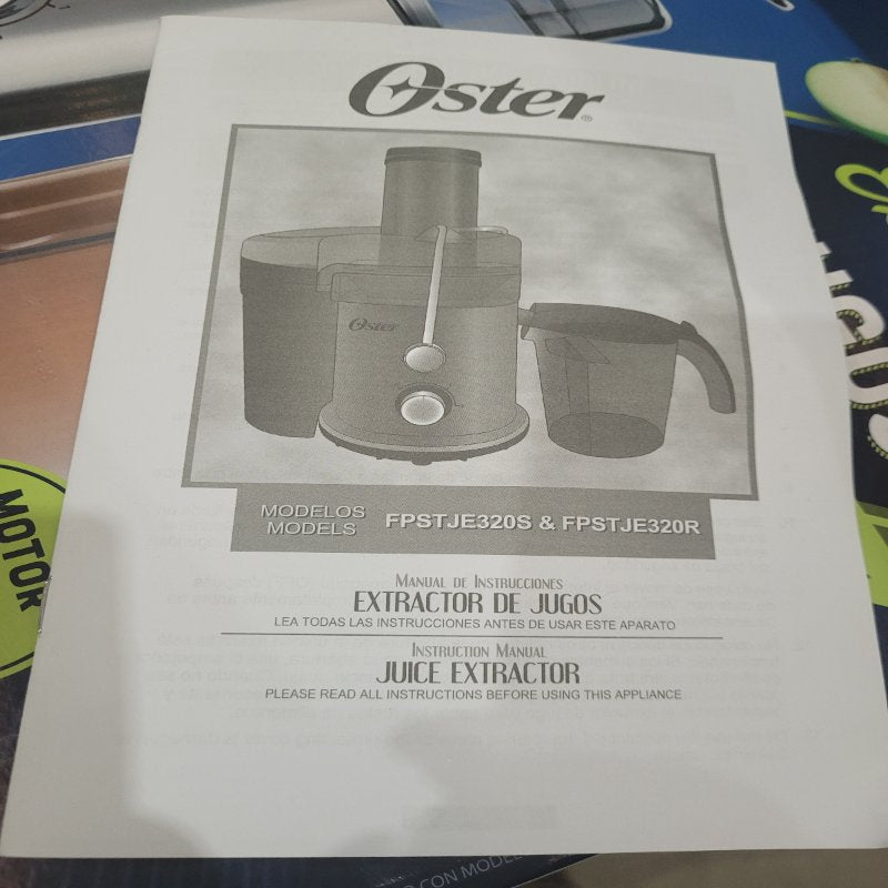 Extractor De Jugos 2 Velocidades Oster Fpstje320s