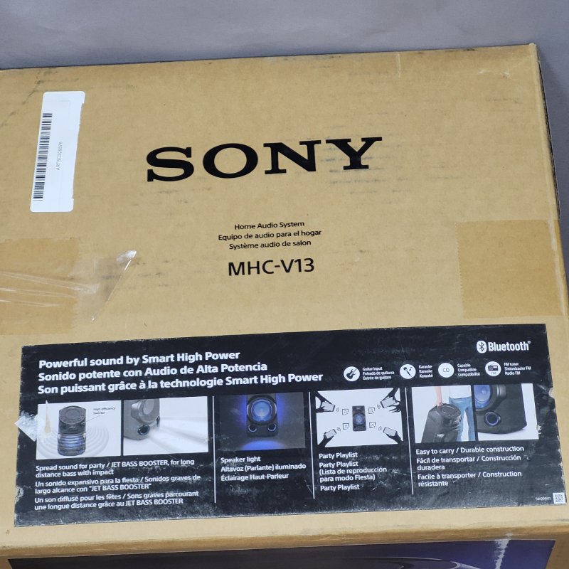 Minicomponente Sony Mhc-V13 Negro 1
