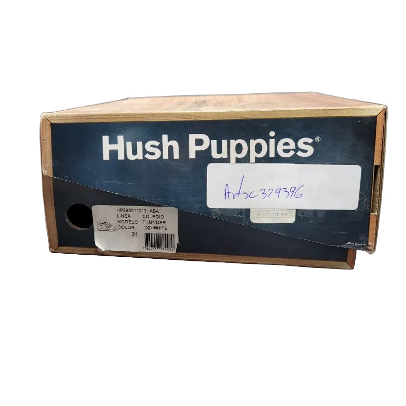Calzado Escolar Hush Puppies Thunder White 31