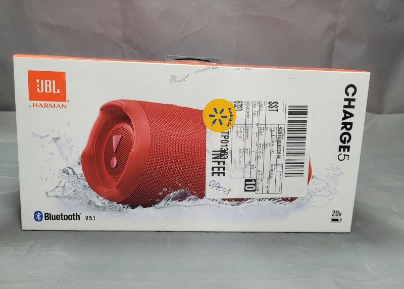 Parlante Jbl Charge 5 Bluetooth Rojo V5.1