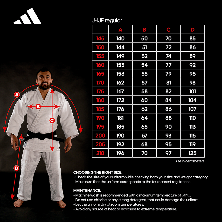 Judogi Adidas Champion III Olímpico J-IJF-2/ 170, Blanco