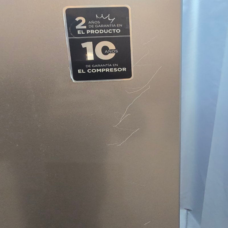 Refrigerador Bottom Mount Midea Mdrb241fge50m Siver 174 Lts