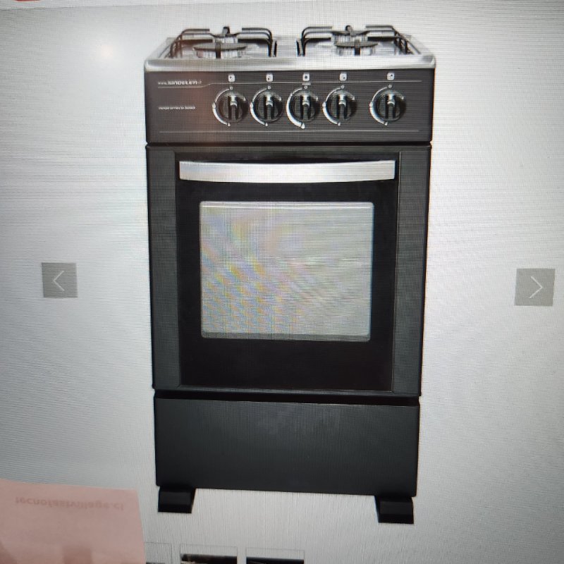 Cocina 4 Platos Sindelen Nova Ch-5050 Negra