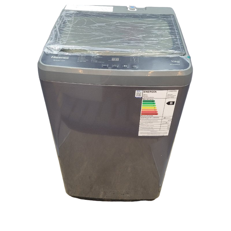 Lavadora Automática Hisense Wt1d1030ut Gris 10kg