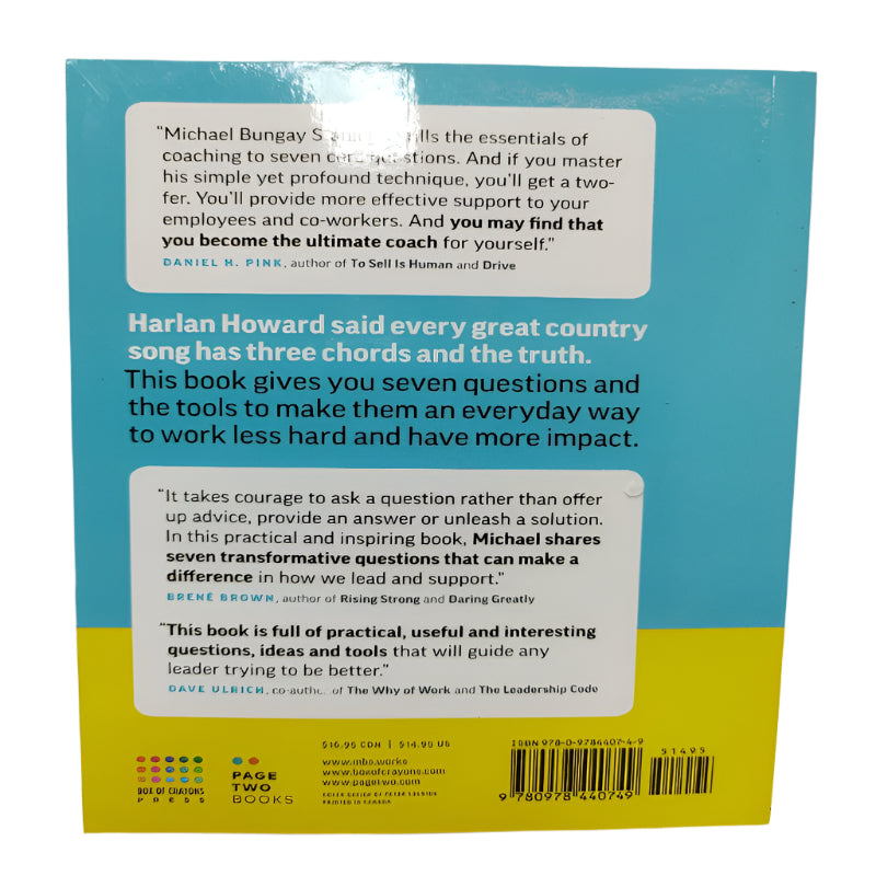 Libro Michael Bungay Stanier The Coaching Habit