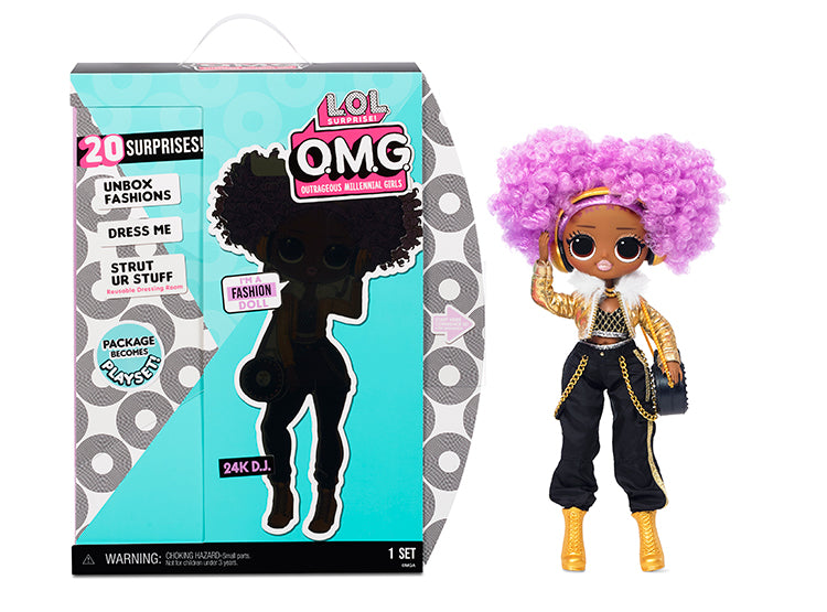 Muñeca Lolo Surprise Omg 24 K Dj