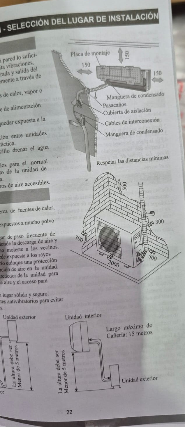Aire Acondicionado Clark Split Muro Inverter R32 ICRE-36HRE1/ BTU 36.000