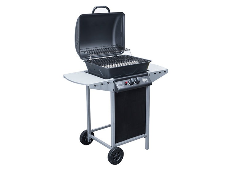 Parrilla 2  Quemadores Bbq Grill Denver / Bbq201gc Negro