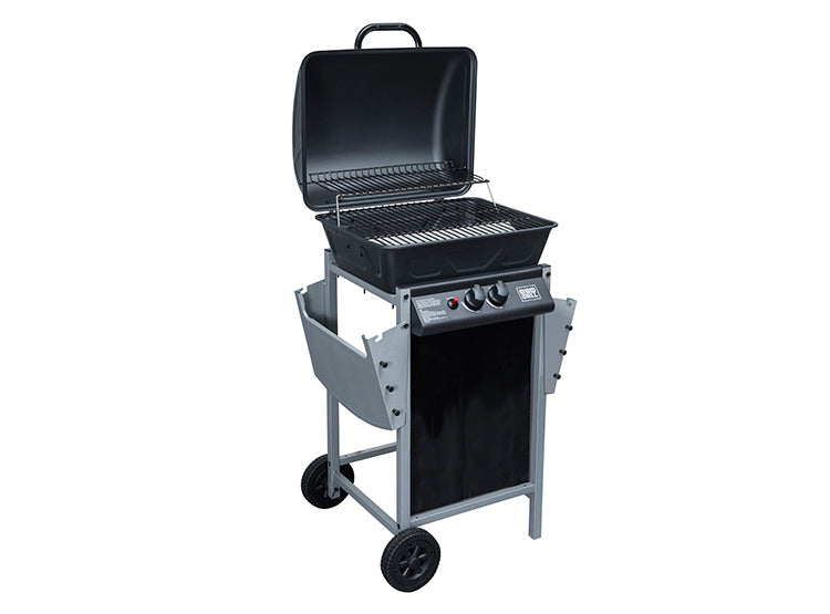 Parrilla 2  Quemadores Bbq Grill Denver / Bbq201gc Negro
