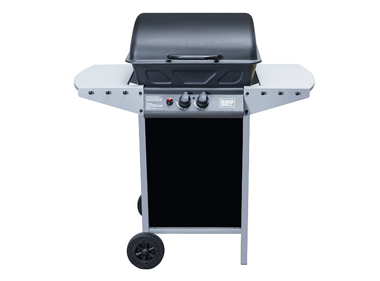 Parrilla 2  Quemadores Bbq Grill Denver / Bbq201gc Negro