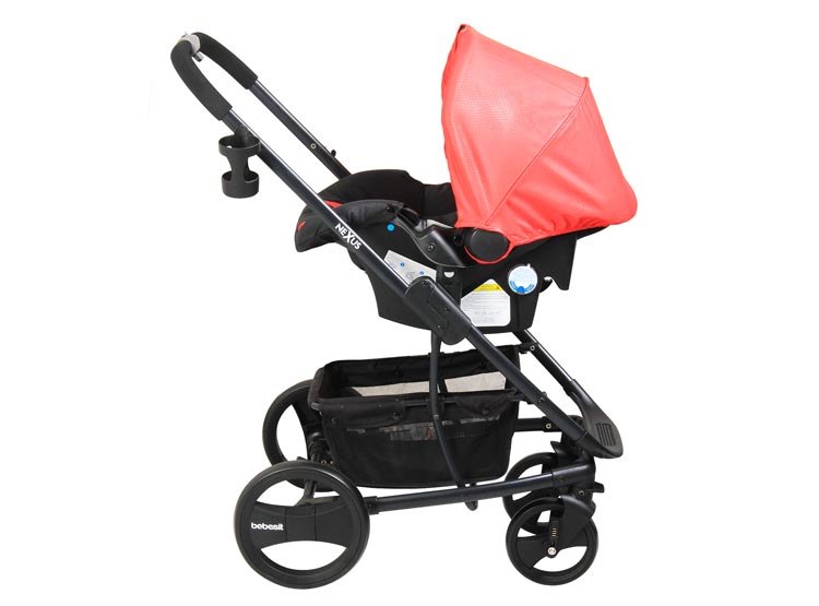 Coche Travel System Bebesit Nexus 5053 Rojo