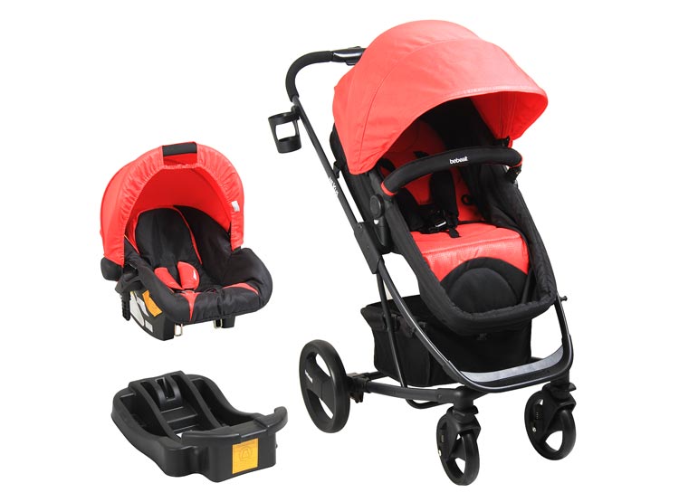 Coche Travel System Bebesit Nexus 5053 Rojo