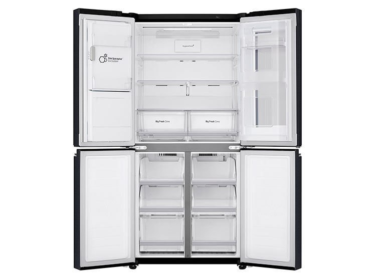 Refrigerador-Congelador Lg Lm57sxtaf Matte Black 423 Lts