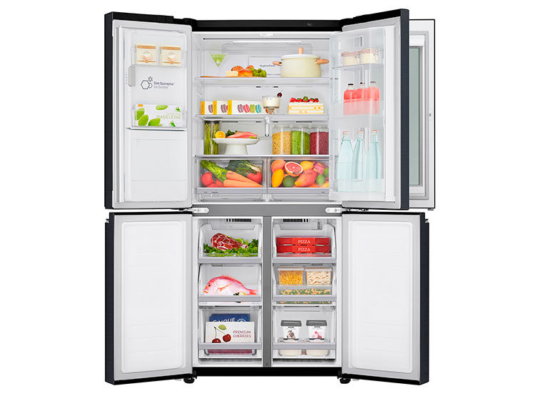 Refrigerador-Congelador Lg Lm57sxtaf Matte Black 423 Lts