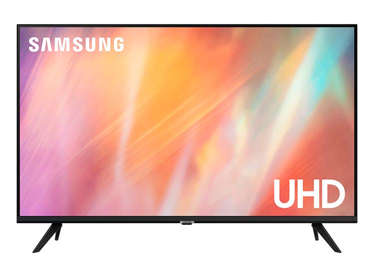 LED SAMSUNG 65” AU7090 4K UHD SMART TV [Open box]  [Wall]