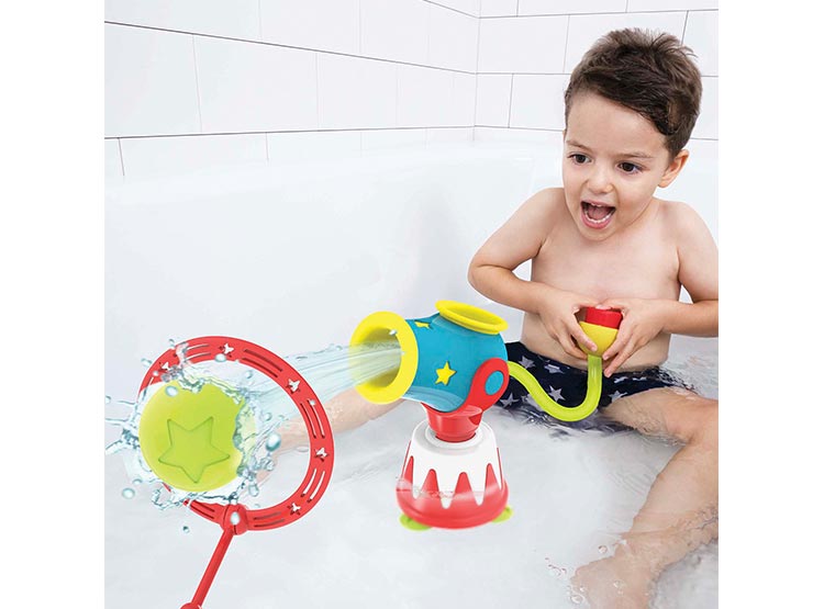 Juego de Baño Grifo Lanzapelotas Yookidoo