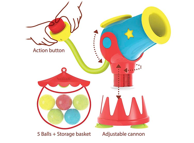 Juego de Baño Grifo Lanzapelotas Yookidoo