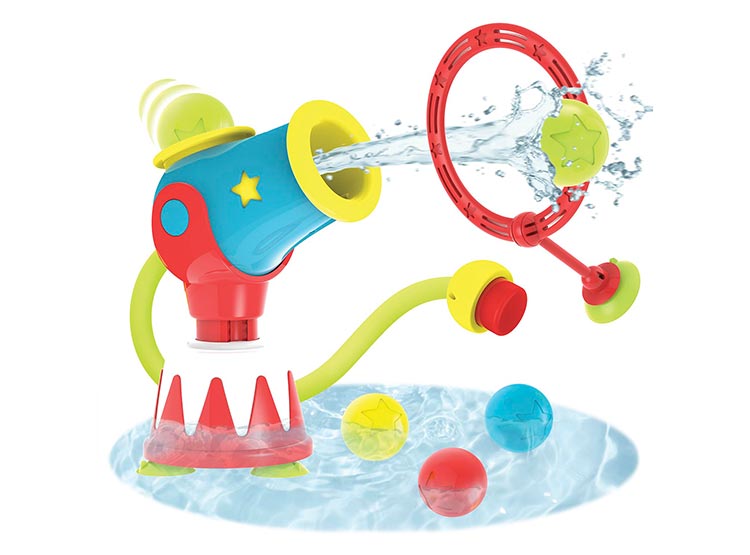 Juego de Baño Grifo Lanzapelotas Yookidoo