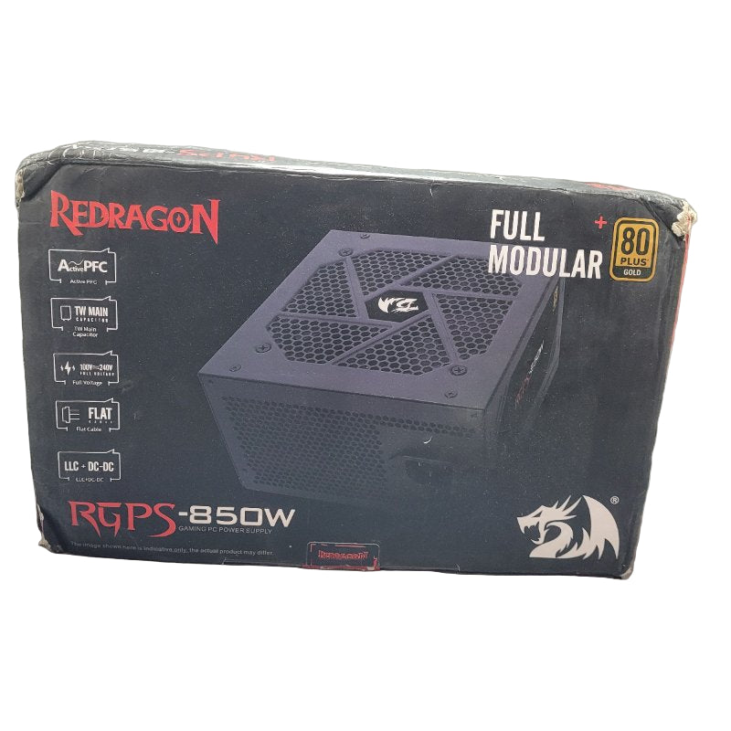 Fuente De Poder 80 Plus Gold Redragon Rgps 850w