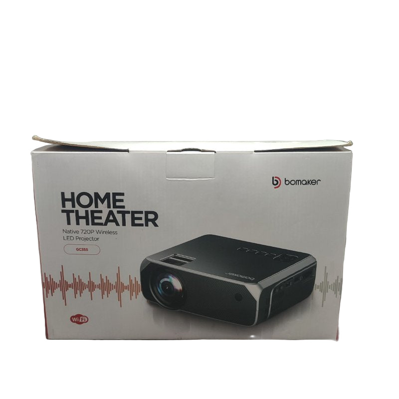 Proyector Led Inalámbrico 720p Bomaker Gc355