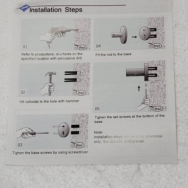 Toallero De Laton Generico Leyden Pared