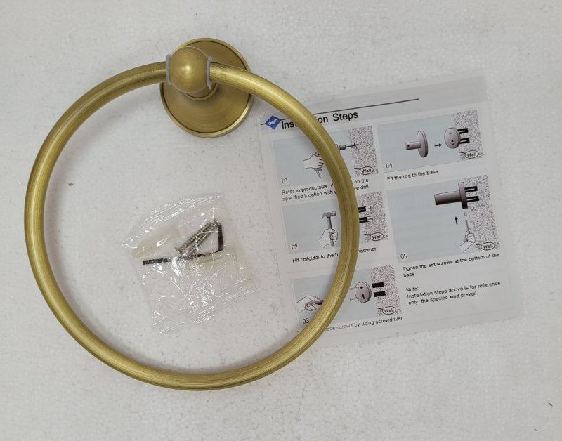 Toallero De Laton Generico Leyden Pared