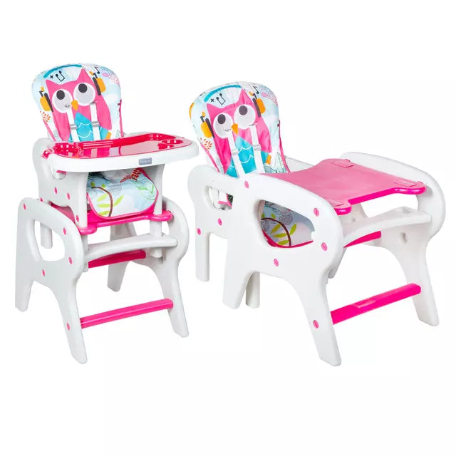Silla de comer BBQOOL Eat&Fun Rosado