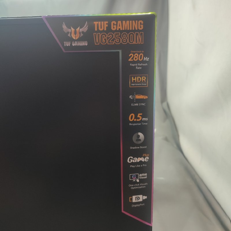 Monitor Gamer Asus Tuf Gaming Vg258 24.5"W / 62.2cm