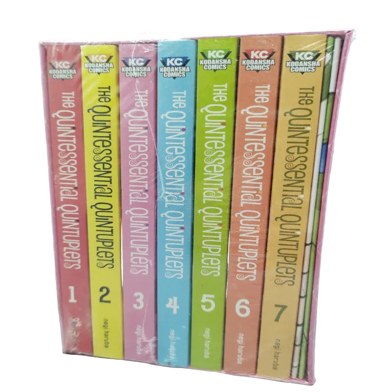 Set De Manga Negi Haruba The Quintessential Quintuplets