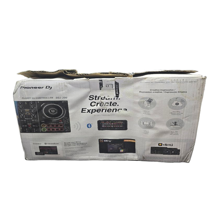 Controlador Dj 2.4fh 1 Pioneer Ddj-200 Negro 5 V 500 Ma