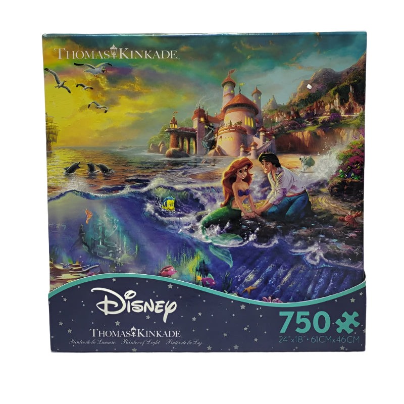 Rompecabezas 750 Pza Thomas Kinkade Disney La Sirenita