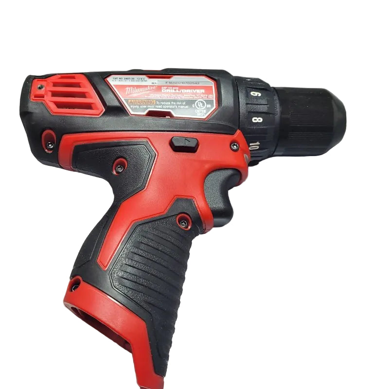 TALADRO DE ALTO IMPACTO MILWAUKEE F10AD210702542 ROJO 12V 3/8" (10 MM)