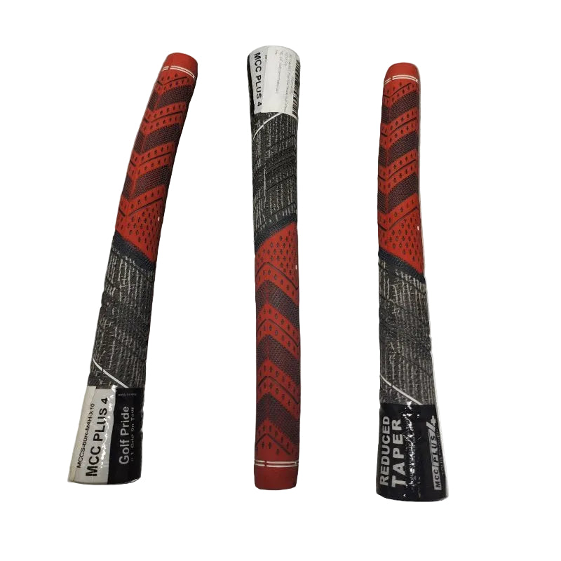 Set X3 Empuñadura De Golf Multicompuesto Mcc Plus 4 Mccs-60r-M4h-X10 Golf Pride Rojo/Gris