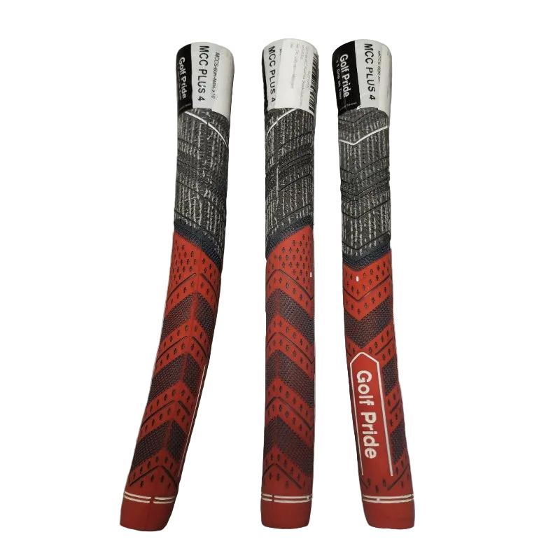 Set X3 Empuñadura De Golf Multicompuesto Mcc Plus 4 Mccs-60r-M4h-X10 Golf Pride Rojo/Gris