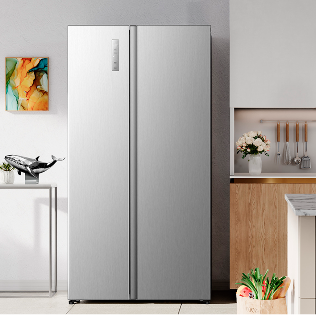 Refrigerador Hisense RS3P558NECF Inox 531 Litros