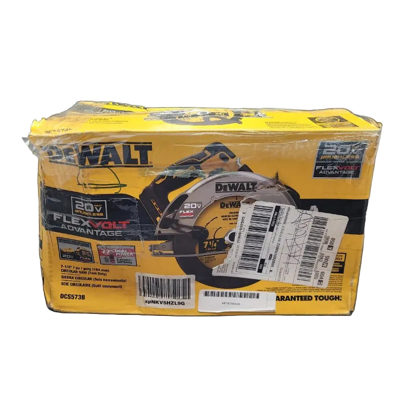Sierra Circular (Solo Herramienta) Dewalt Dcs573b 20V / 7-1/4 /Pulg 184 Mm