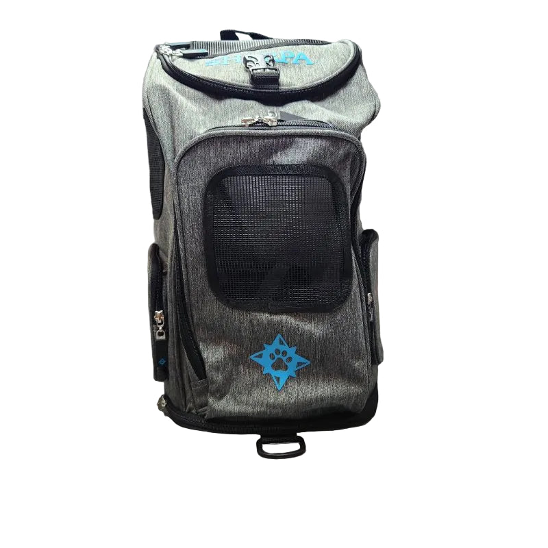 Mochila De Viaje Para Mascotas Sherpa 55528 / 2 En 1 Gray M