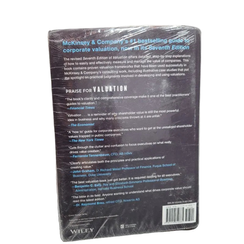 Libro Mckinsey Y Company Valuation 7ma Edición