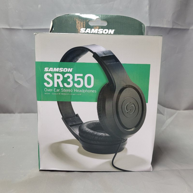 Audífonos De Monitoreo Samson Sr350 Negro