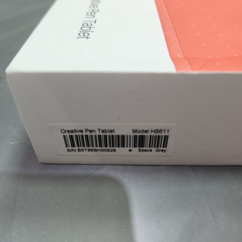 Tablet De Dibujo Grafico Huion Hs611 Space Grey
