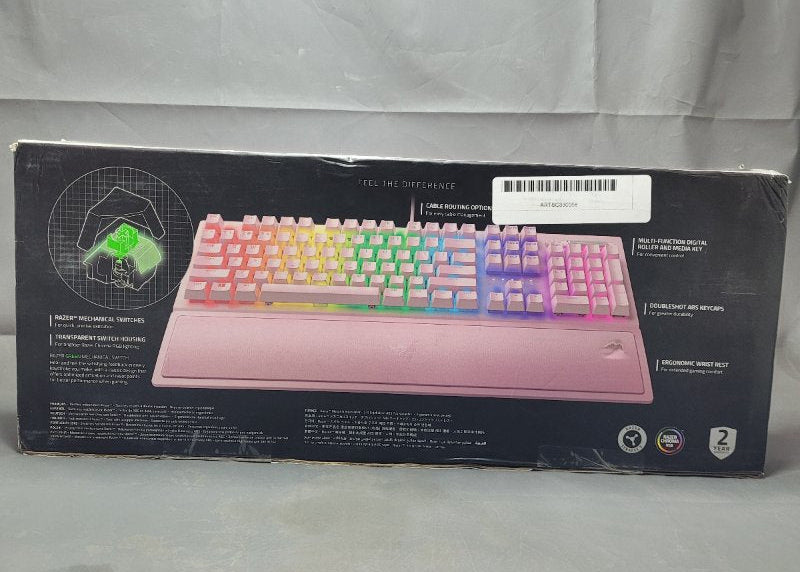 Teclado Mecánico Para Juegos Razer Blackwidow V3 Rosado