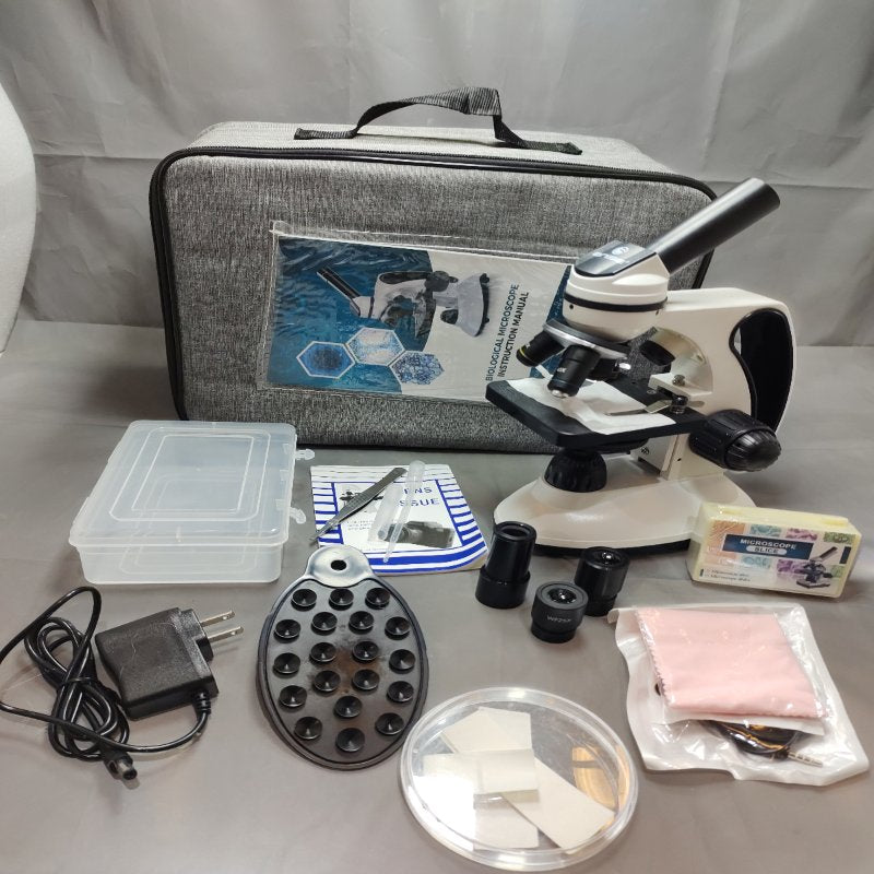 Microscopio Monocular Bebang Aumento De 40x-2000x