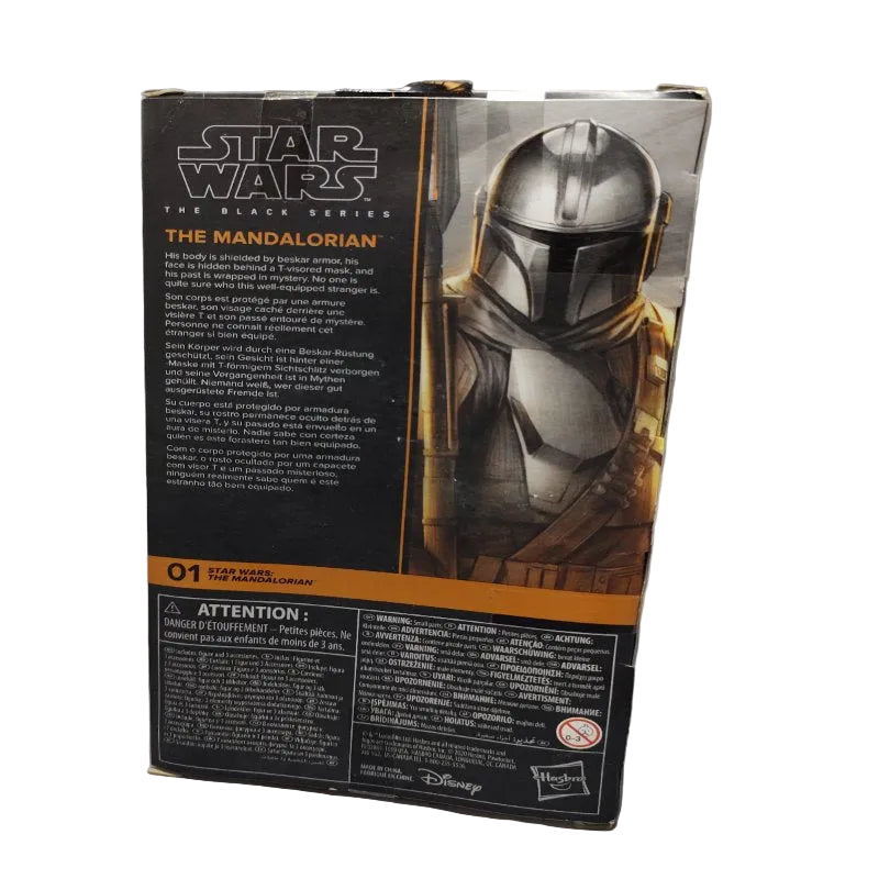 Juguete De Acción Coleccionable Star Wars The Block Step The Mandalorian E9358/E8908 15cm